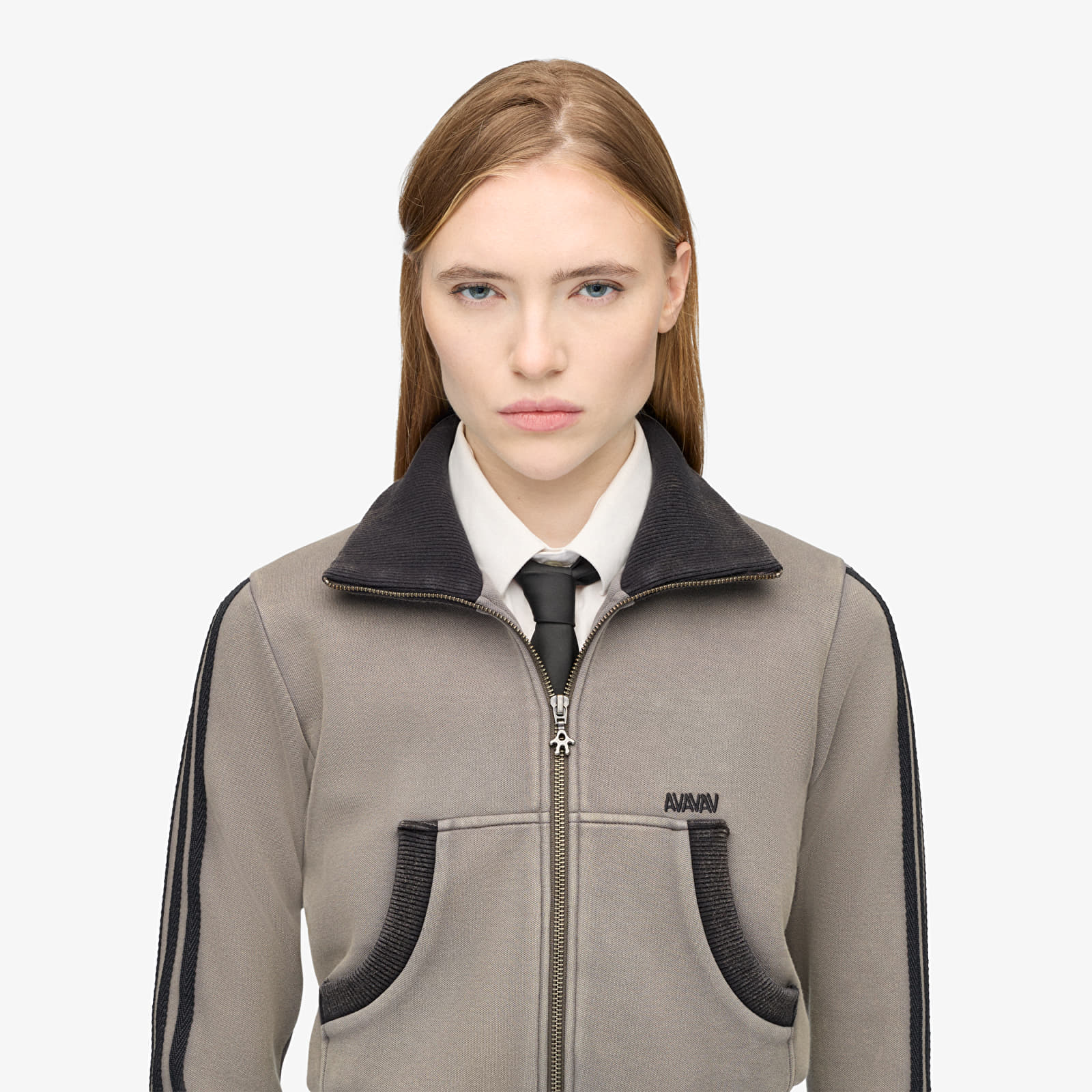 Puloverji   adidas By Avavav Cropped Tt Grey Four