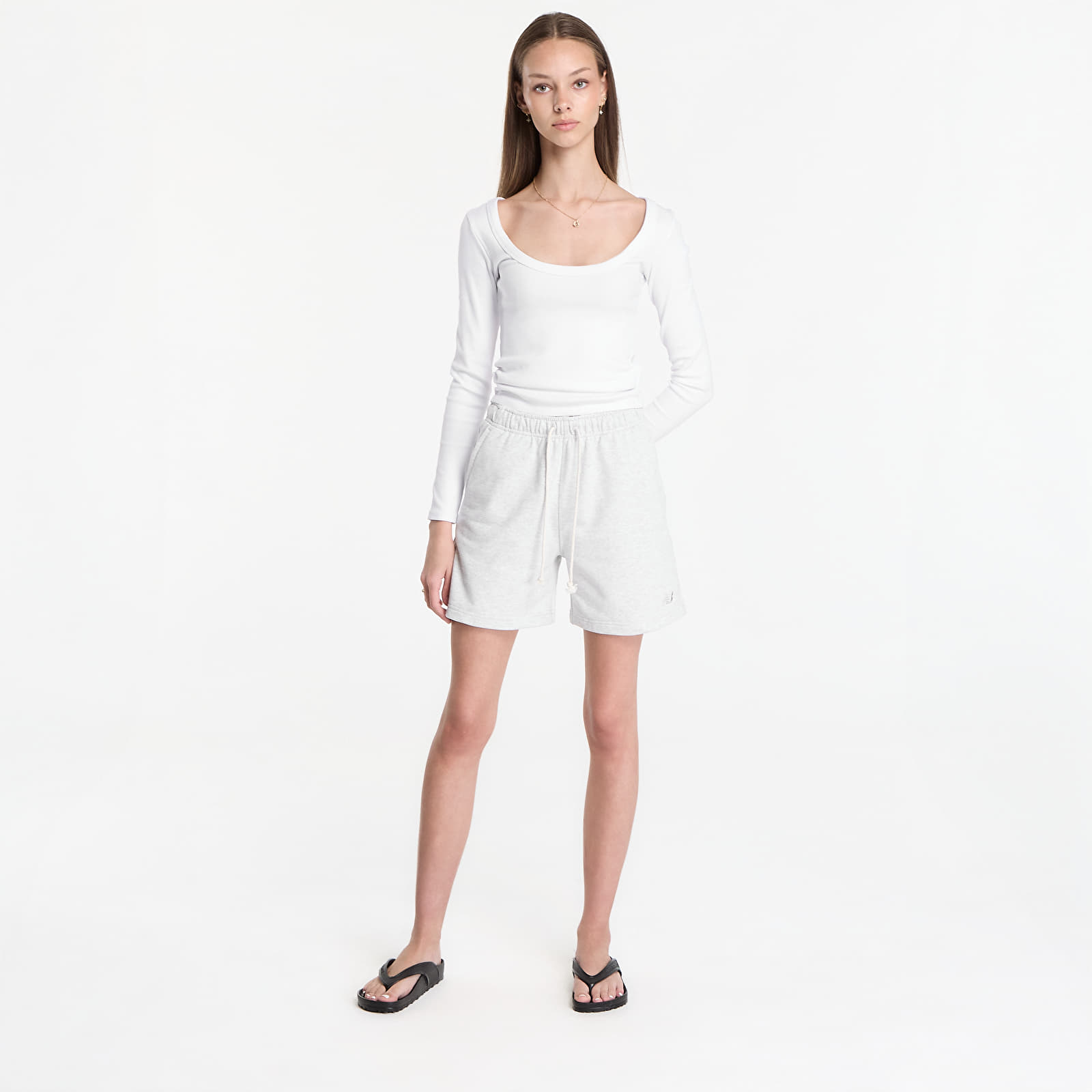 Shorts New Balance Athletics French Terry Short Ash Heather