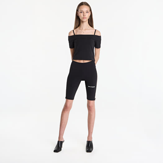 Shorts Palm Angels Classic Logo Track Cyclist Black/ Off White