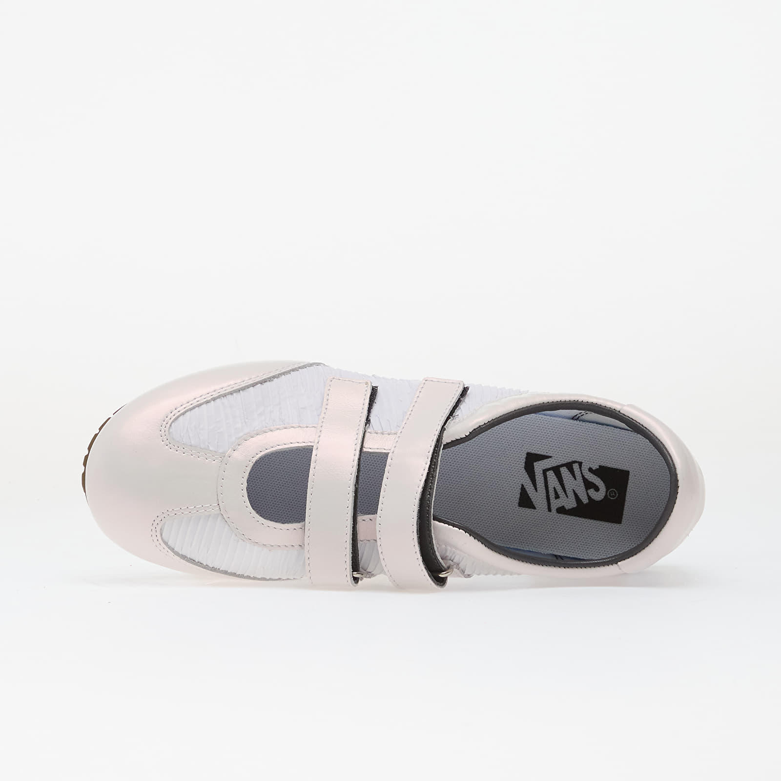 Vyriška avalynė Vans LX Mary Jane SLP Pleat Pearl White