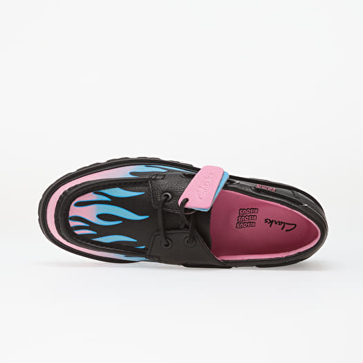 Men's shoes Clarks Originals x Bisous Cleyhill Fire Black