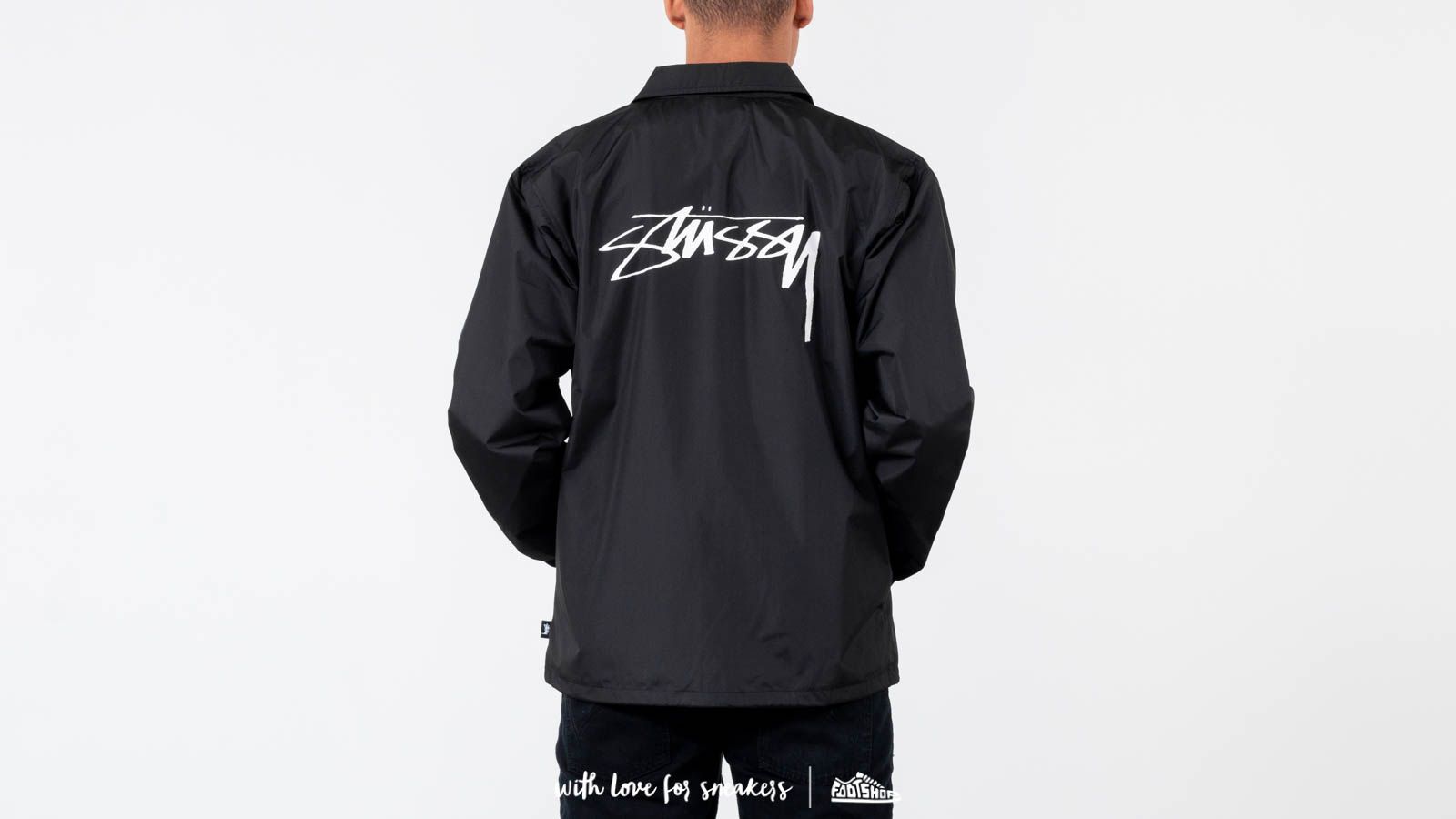 Giacche Stüssy Cruize Coach Jacket Black