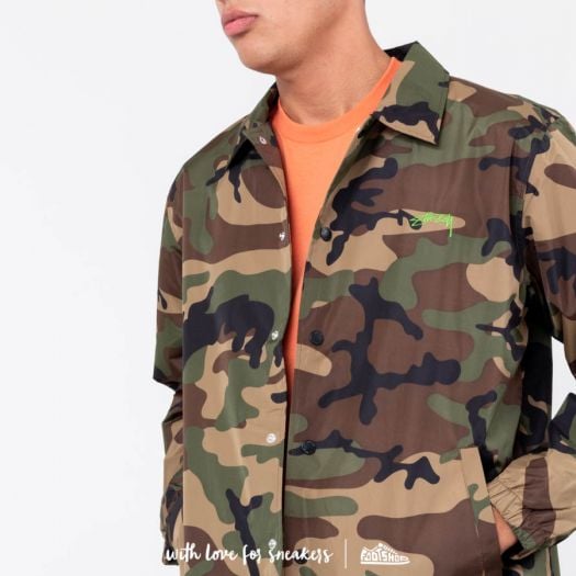 Jackets Stussy Cruize Coach Jacket Camo Footshop