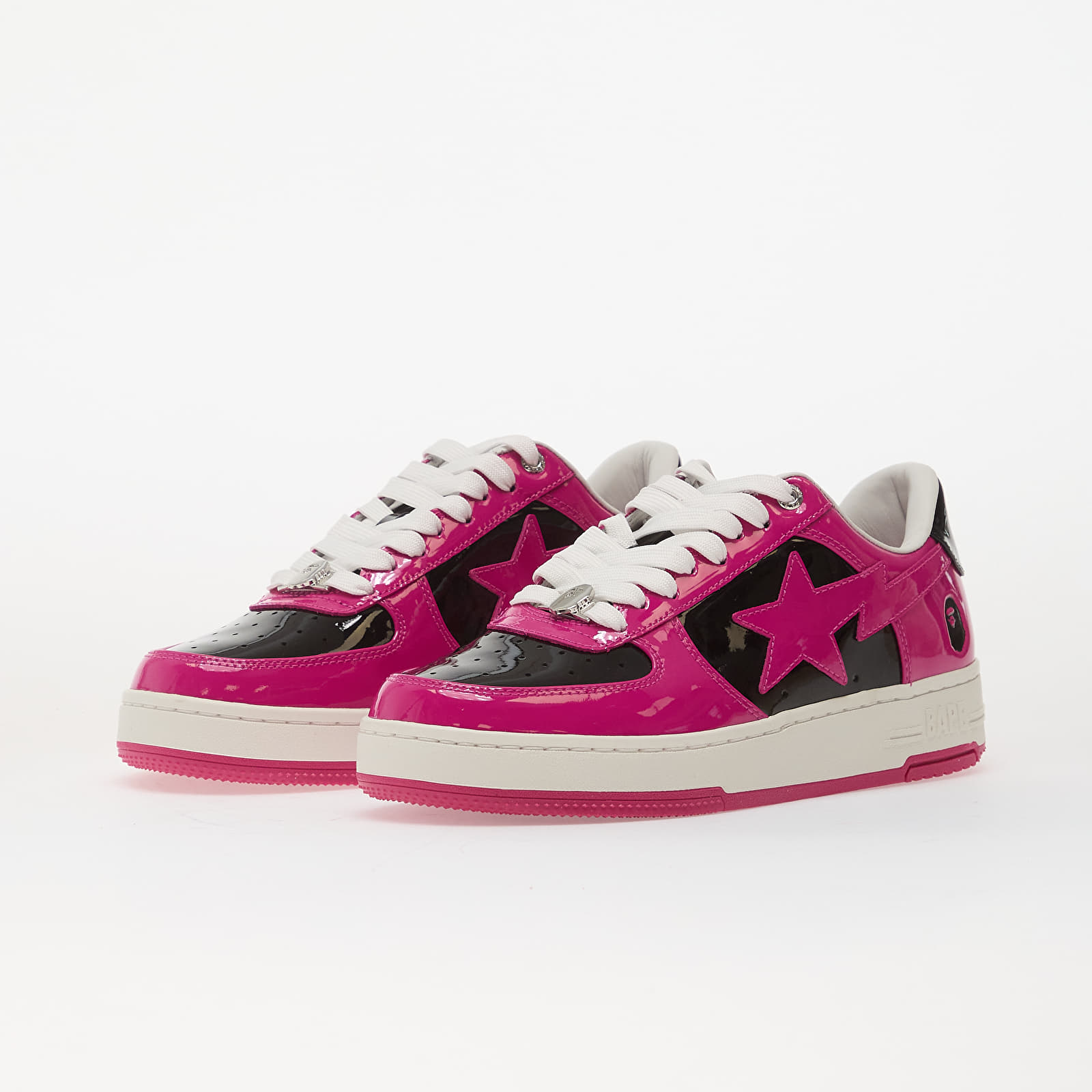 Herren Sneaker und Schuhe A BATHING APE Bape Sta 5-3 M2 Pink