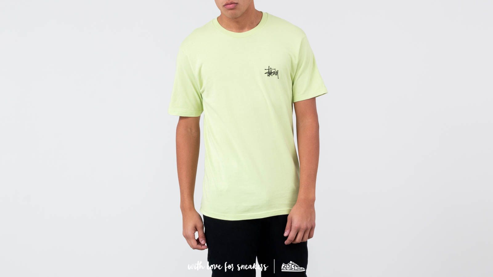 Camisetas Stüssy Basic Tee Pale Green