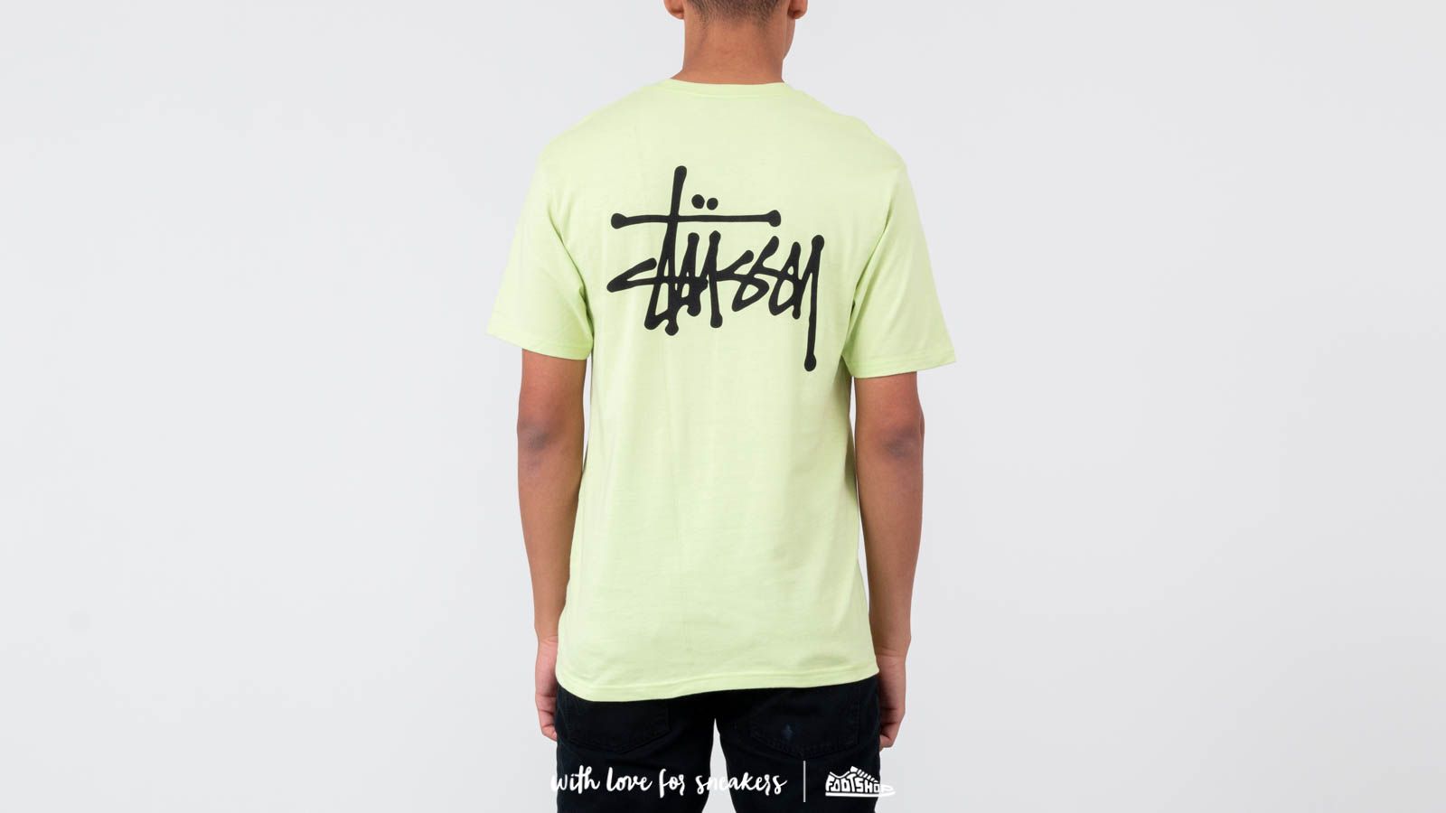 Camisetas Stüssy Basic Tee Pale Green