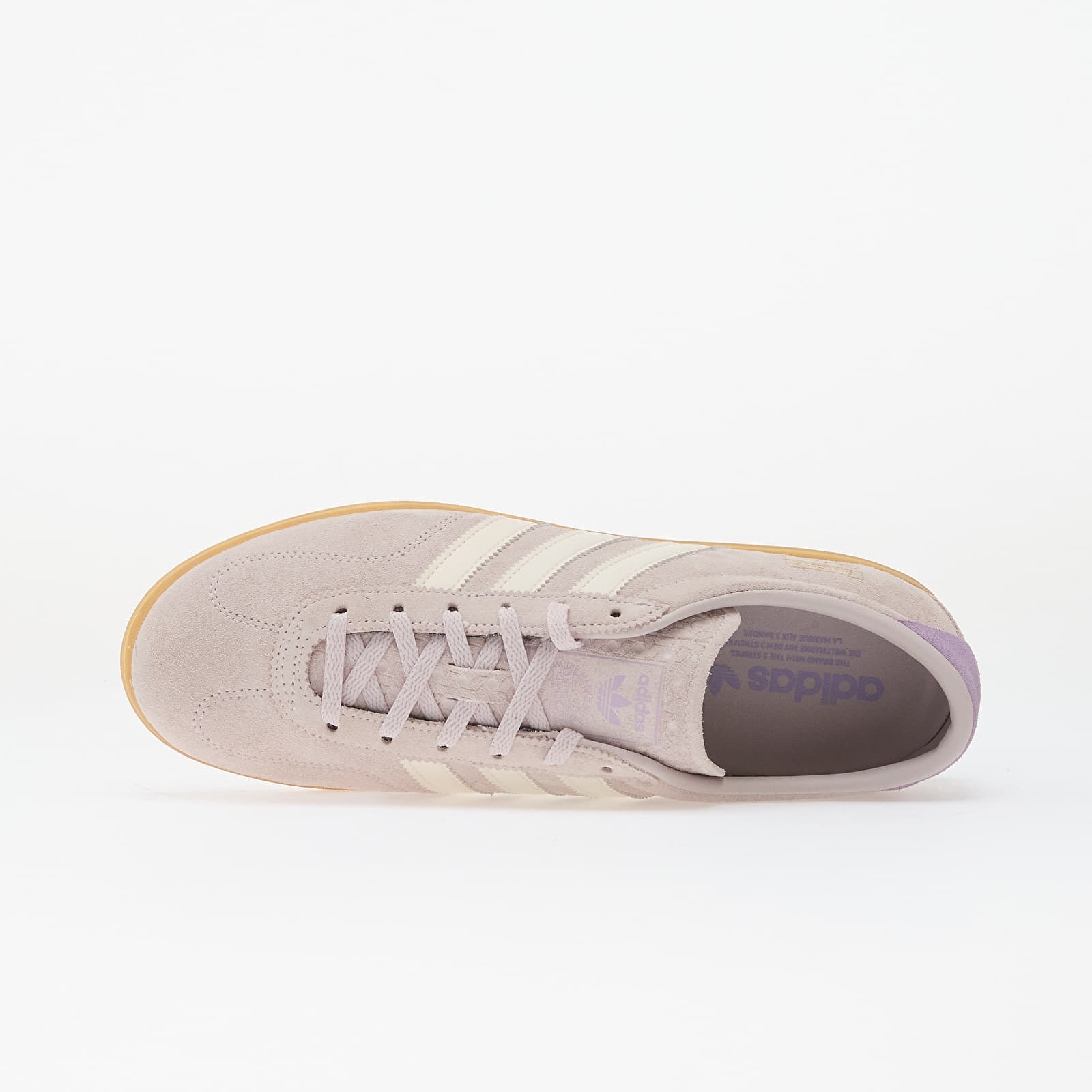 Women's shoes adidas Gazelle Lo Pro W Ice Purple/ Core White/ Gum
