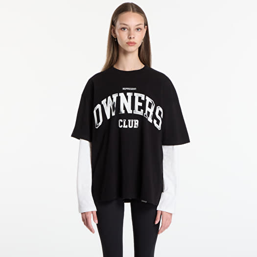Tričko REPRESENT Owners T-Shirt UNISEX Jet Black