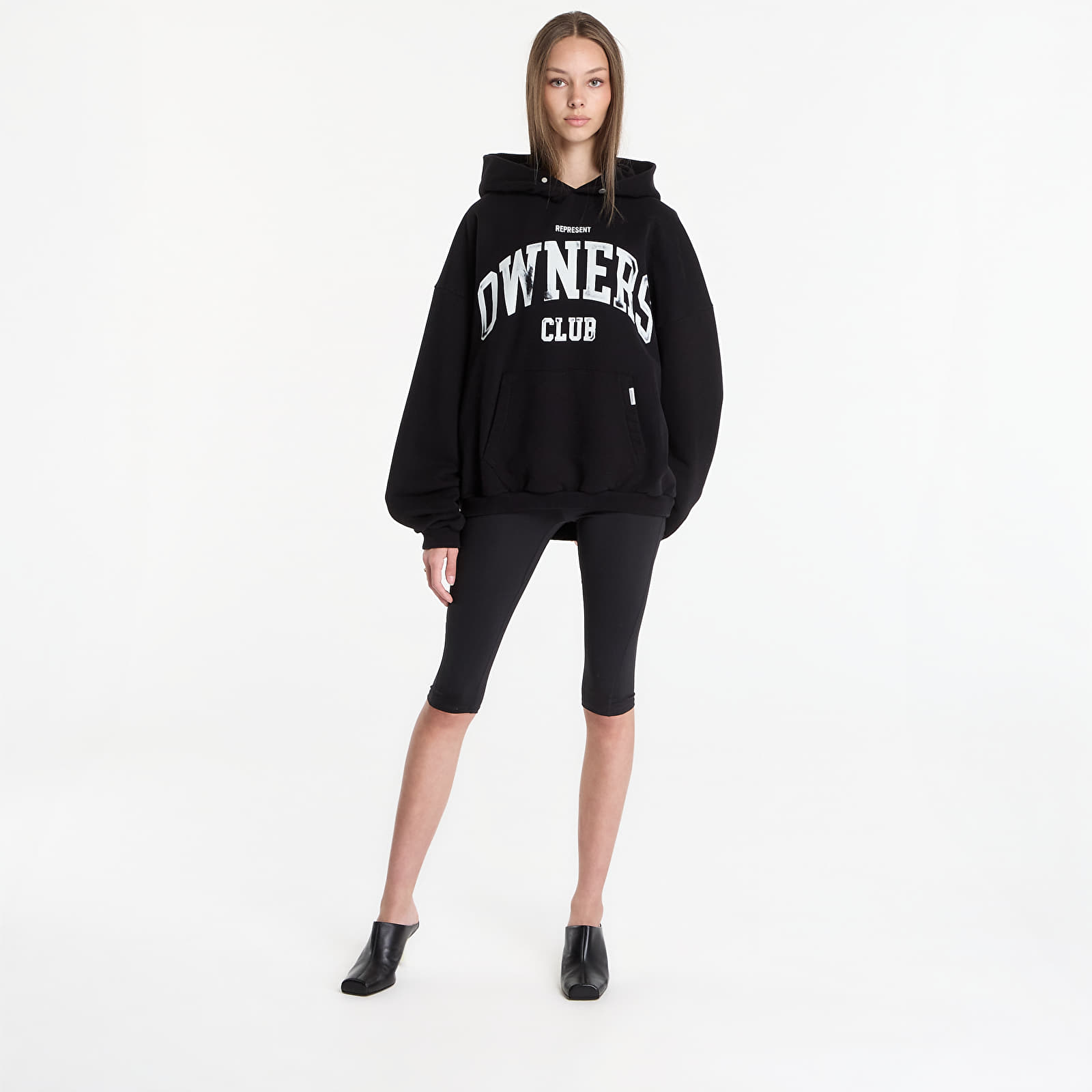 Hettegensere og sweatshirts REPRESENT Owners Hoodie UNISEX Jet Black