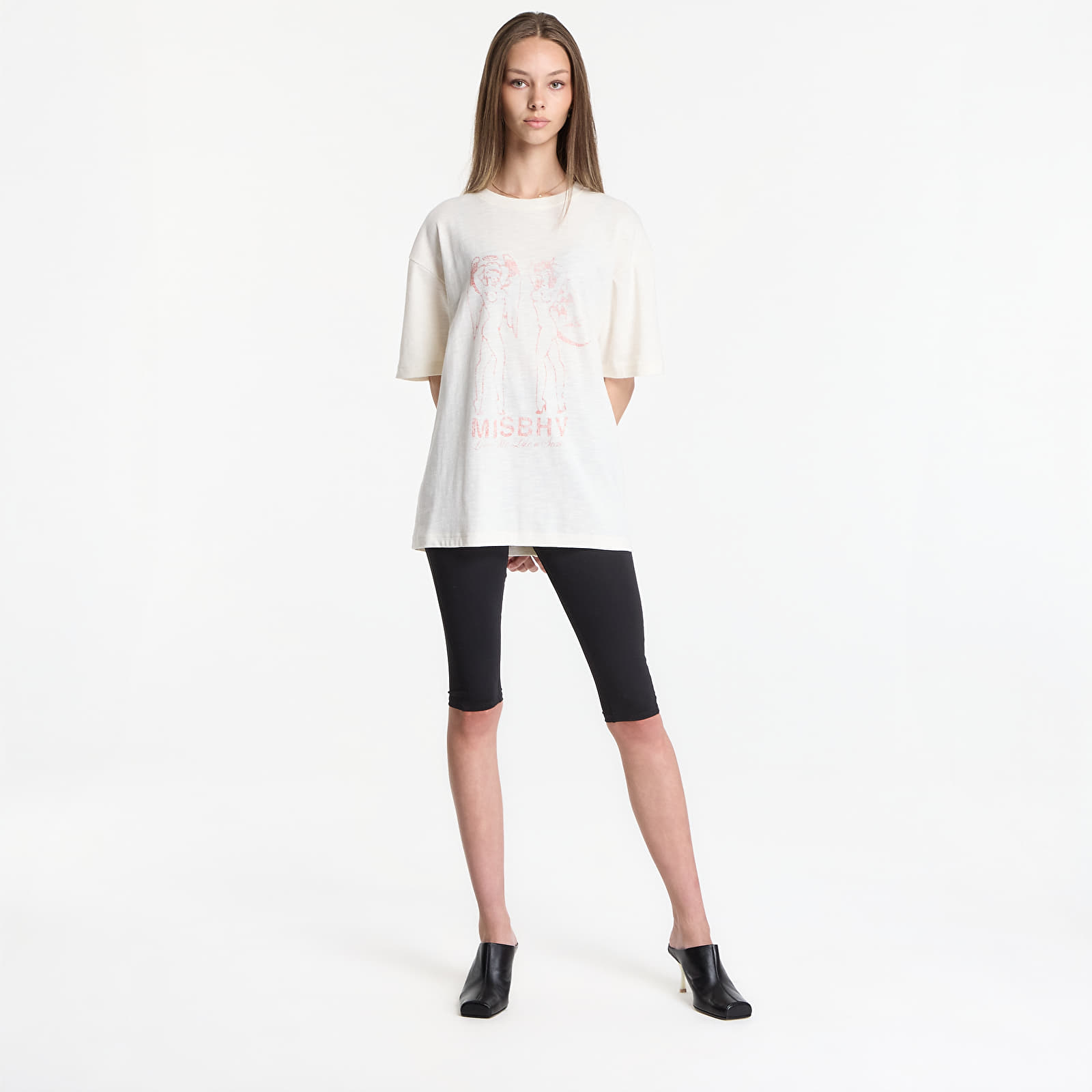 T-shirts MISBHV Devil&Angel T-Shirt UNISEX Off White