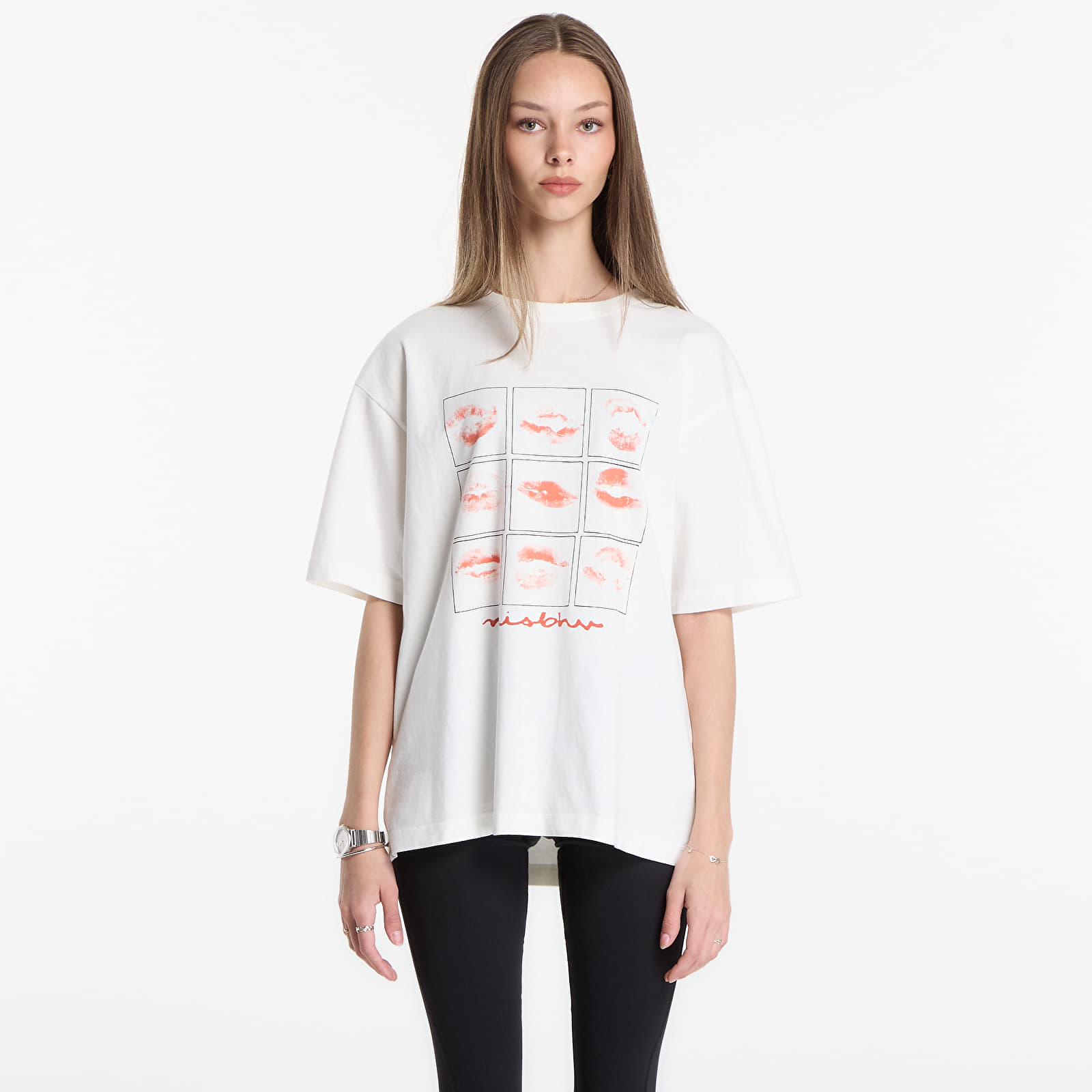 T-shirts MISBHV Kiss Xoxo T-Shirt UNISEX Off White
