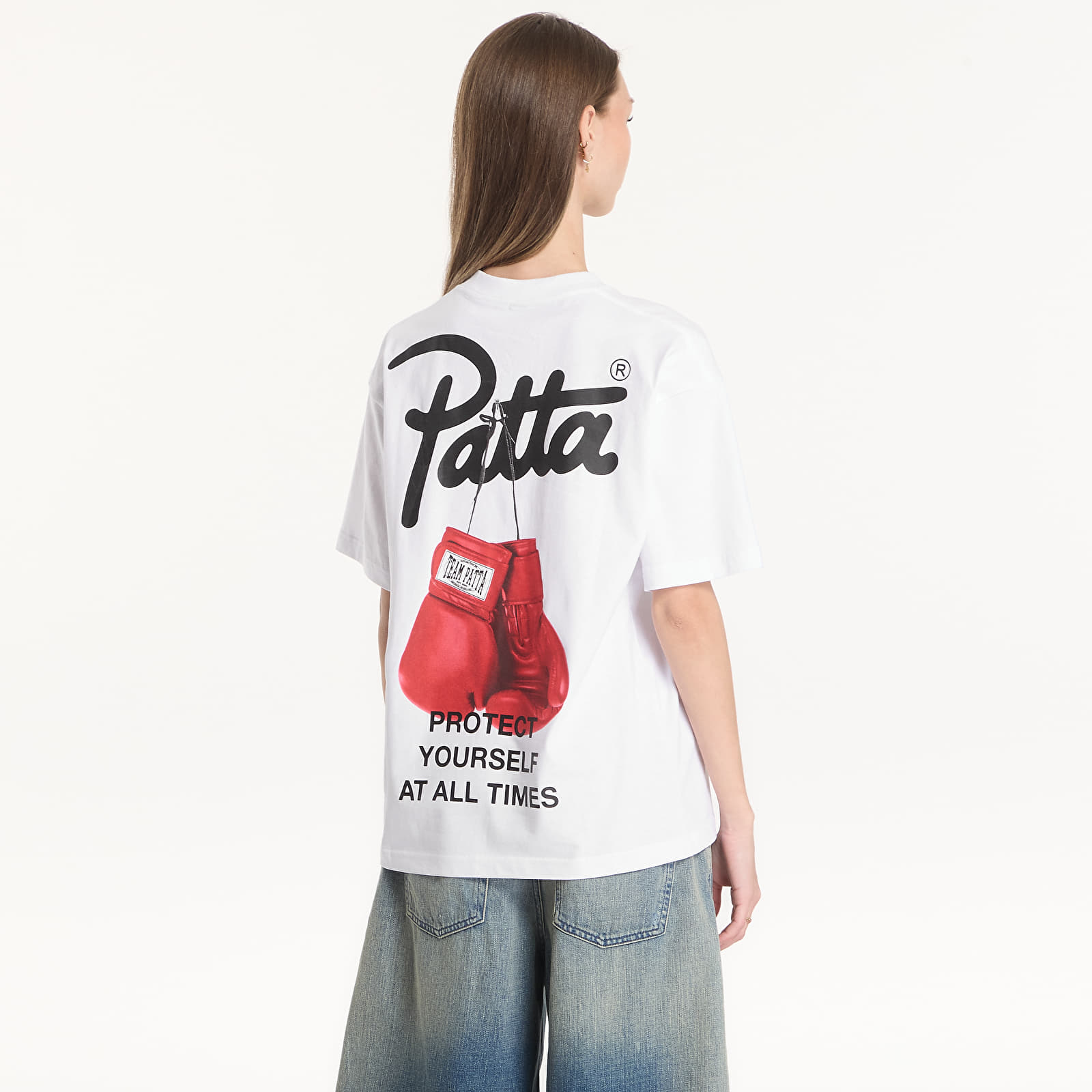 T-skjorter Patta Protect Yourself T-Shirt UNISEX White