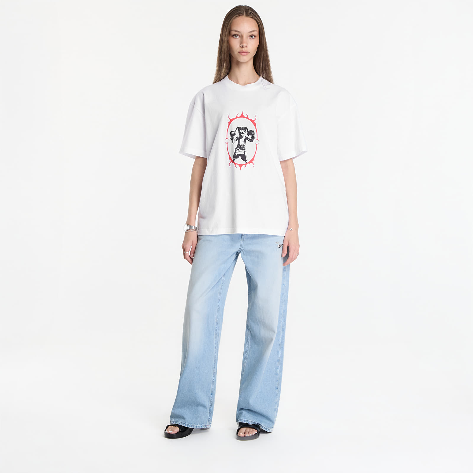 T-shirts Patta Boxing T-Shirt UNISEX White