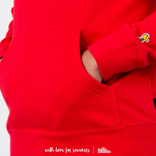 Snoopy reverse cheap weave hoodie