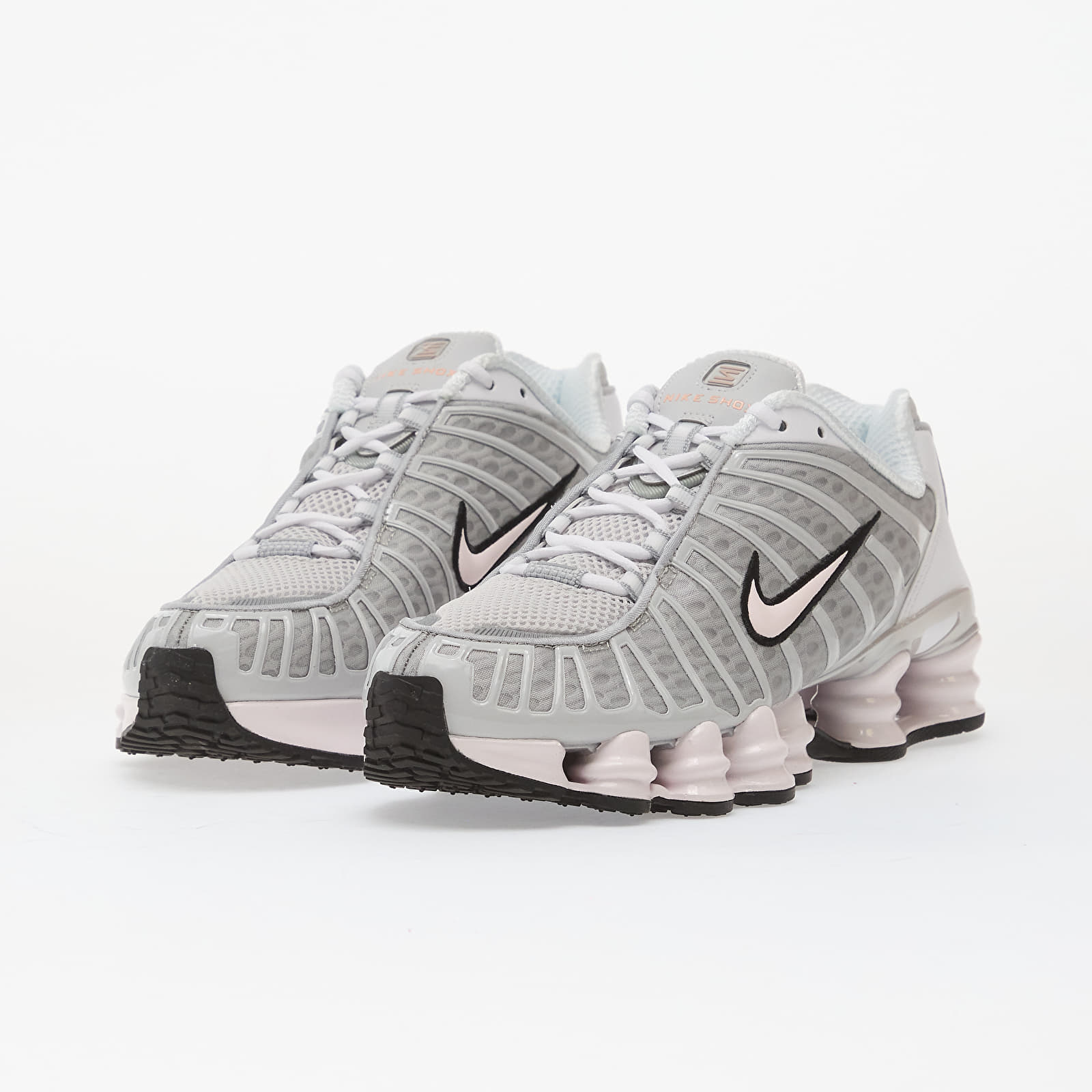Damesschoenen Nike W Shox Tl Neutral Grey/ Pearl Pink-Metallic Silver