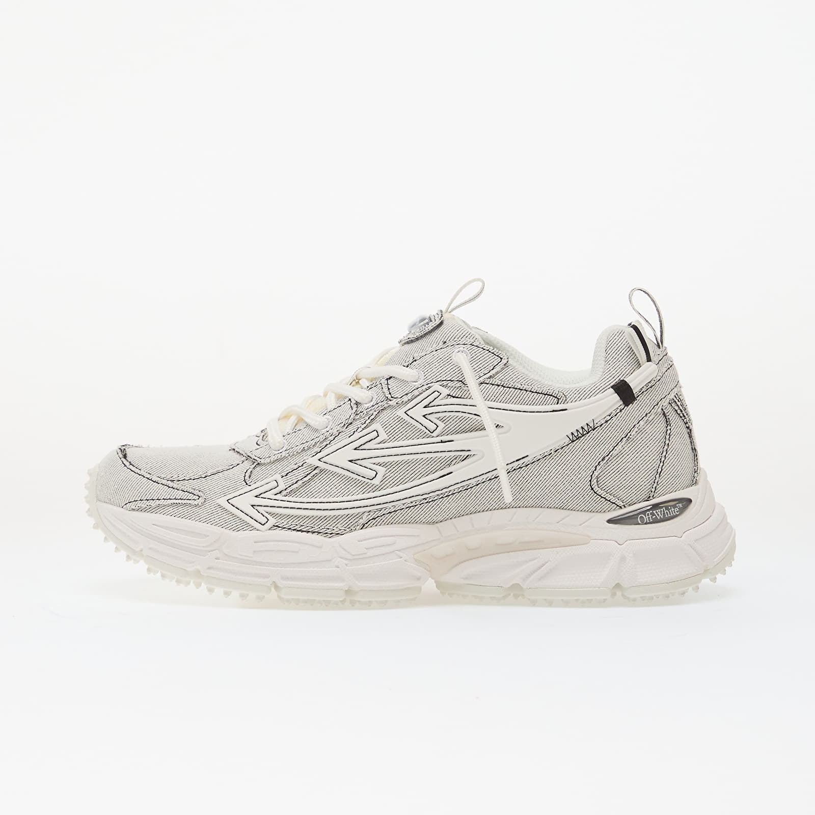 Buty damskie Off-White W-Denim Be Right Back-001 White/ Black
