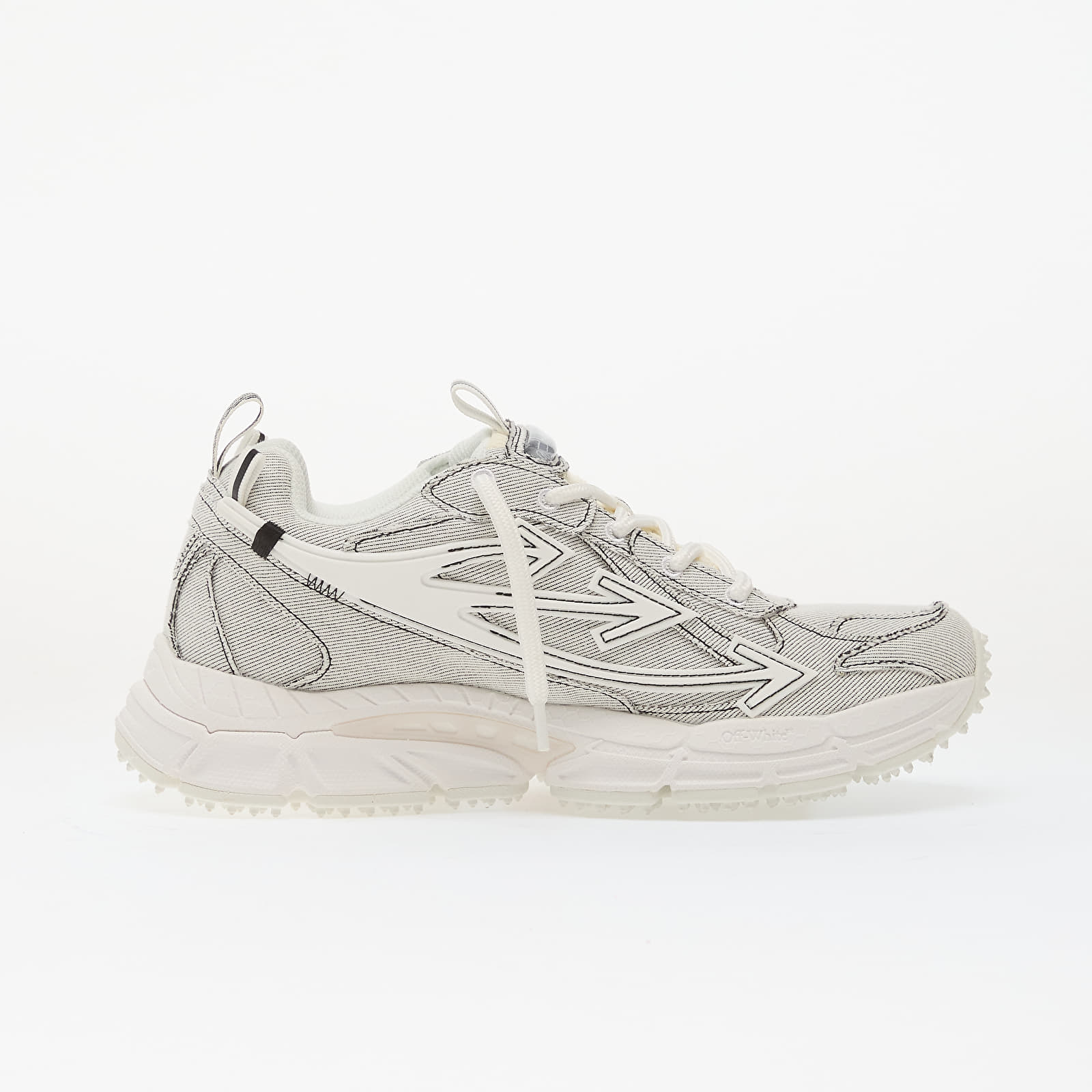 Buty damskie Off-White W-Denim Be Right Back-001 White/ Black