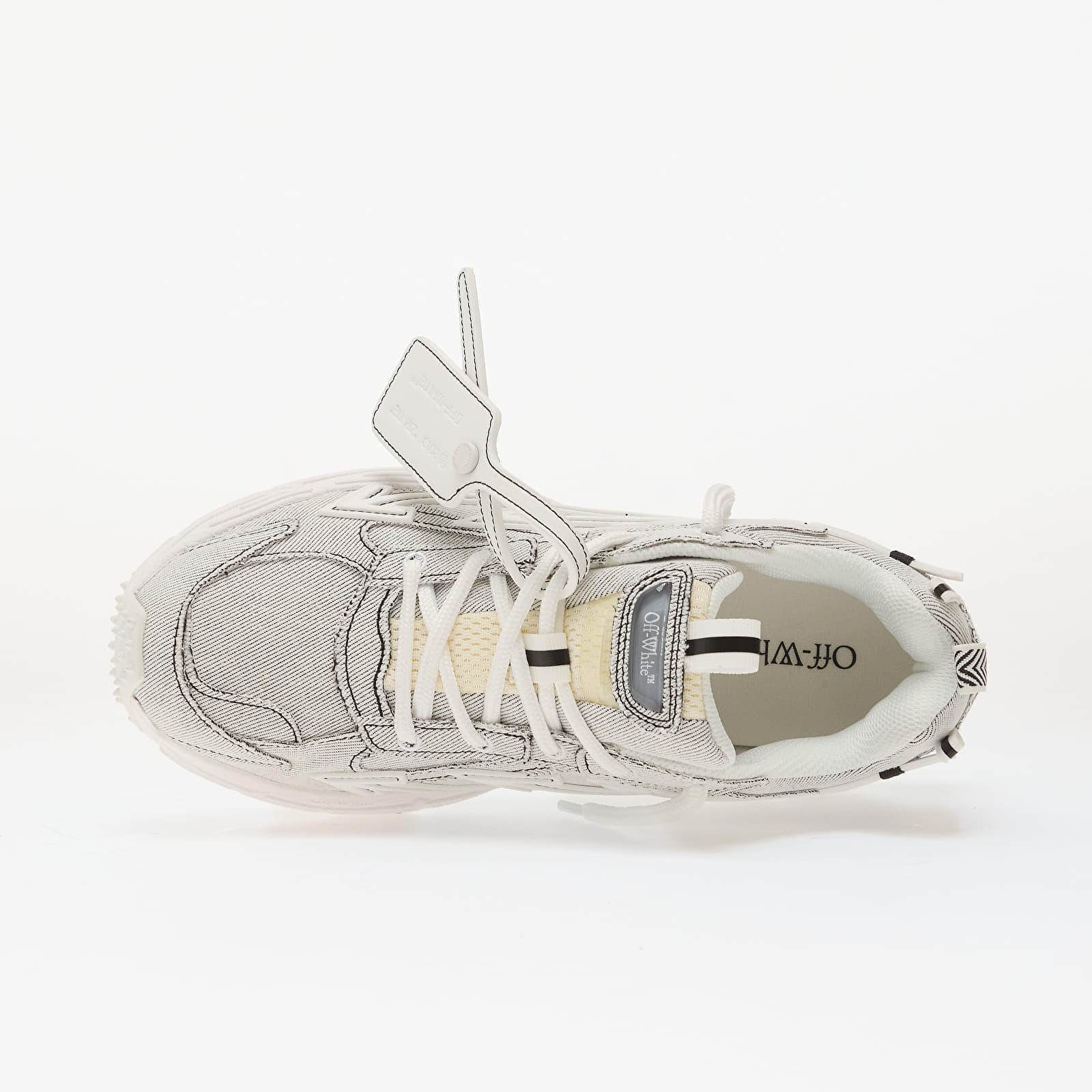 Buty damskie Off-White W-Denim Be Right Back-001 White/ Black