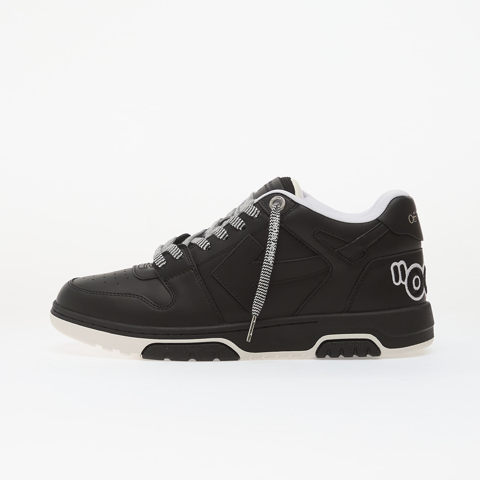 Herren Sneaker und Schuhe Off-White M-Out Of Office Patch-006 Black/ Black