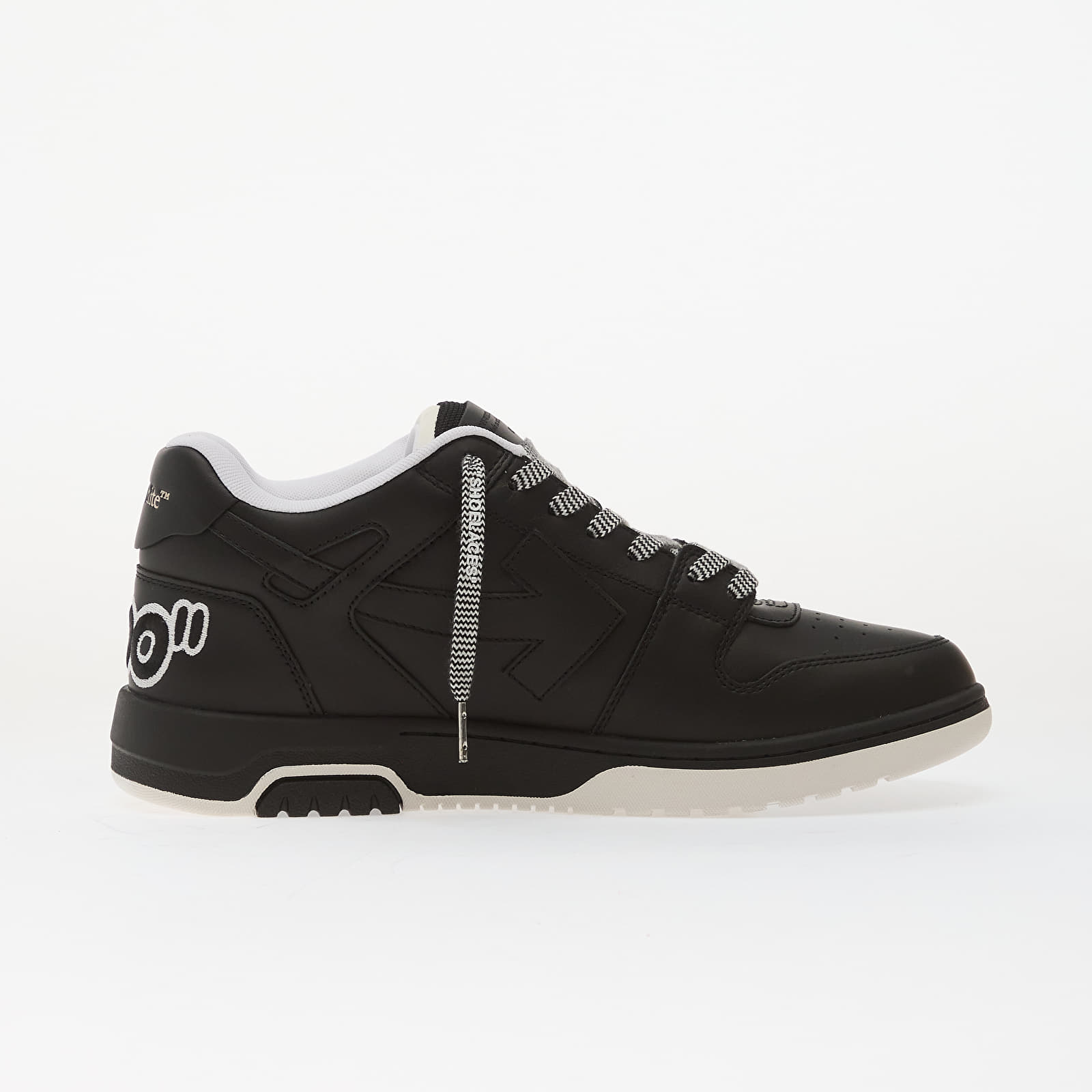 Herren Sneaker und Schuhe Off-White M-Out Of Office Patch-006 Black/ Black