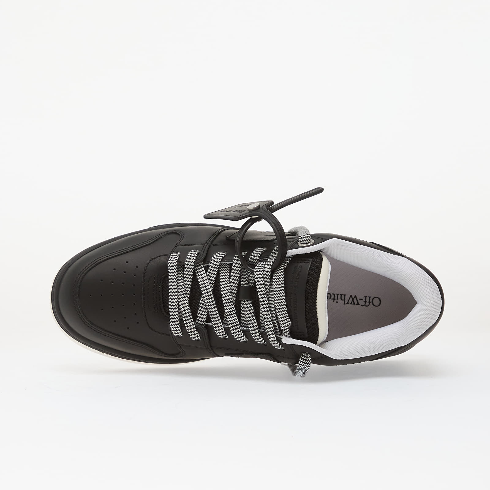 Herren Sneaker und Schuhe Off-White M-Out Of Office Patch-006 Black/ Black
