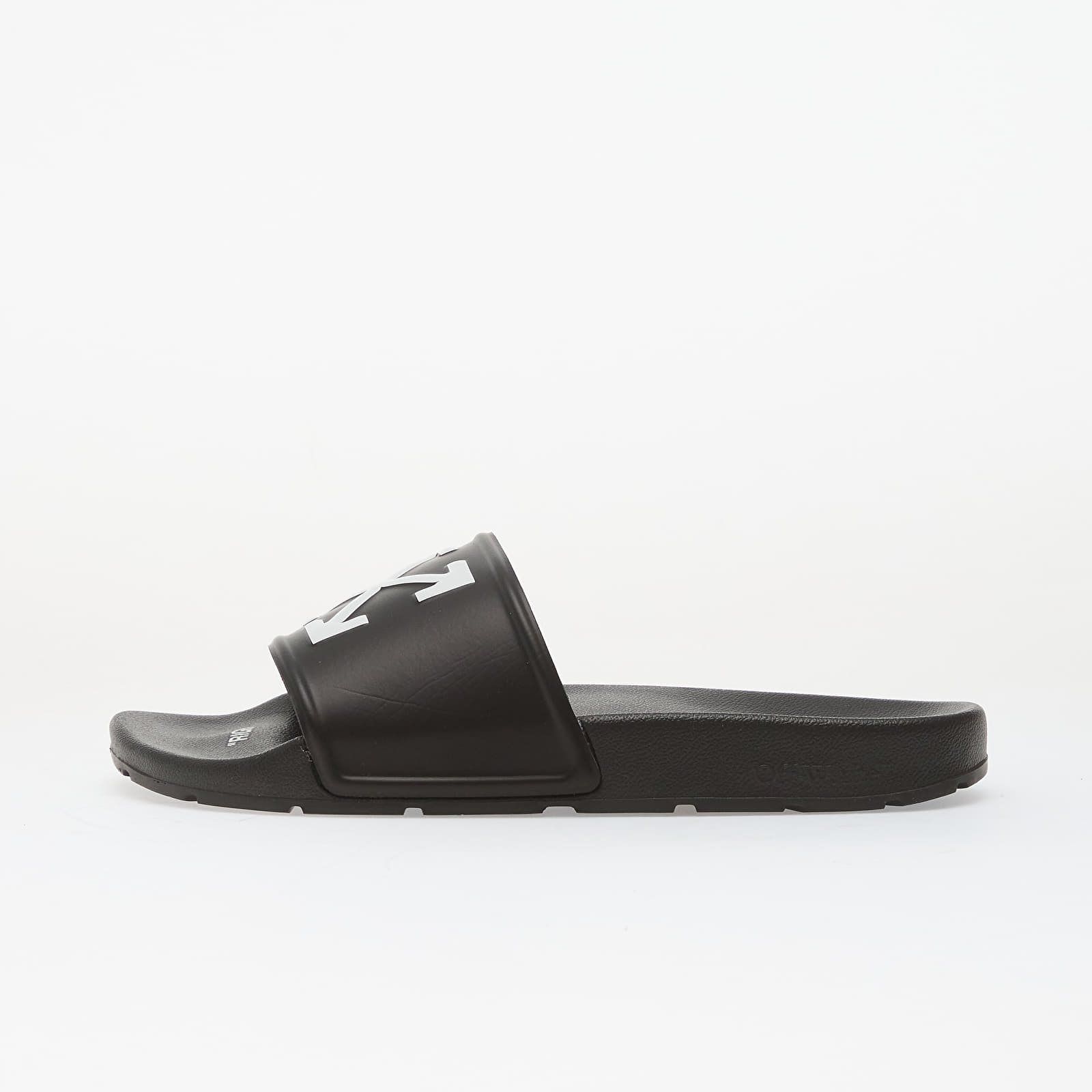 Herren Sneaker und Schuhe Off-White M-Arrow Slider-001 Black/ White