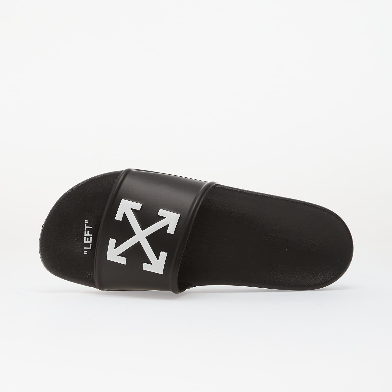 Herren Sneaker und Schuhe Off-White M-Arrow Slider-001 Black/ White