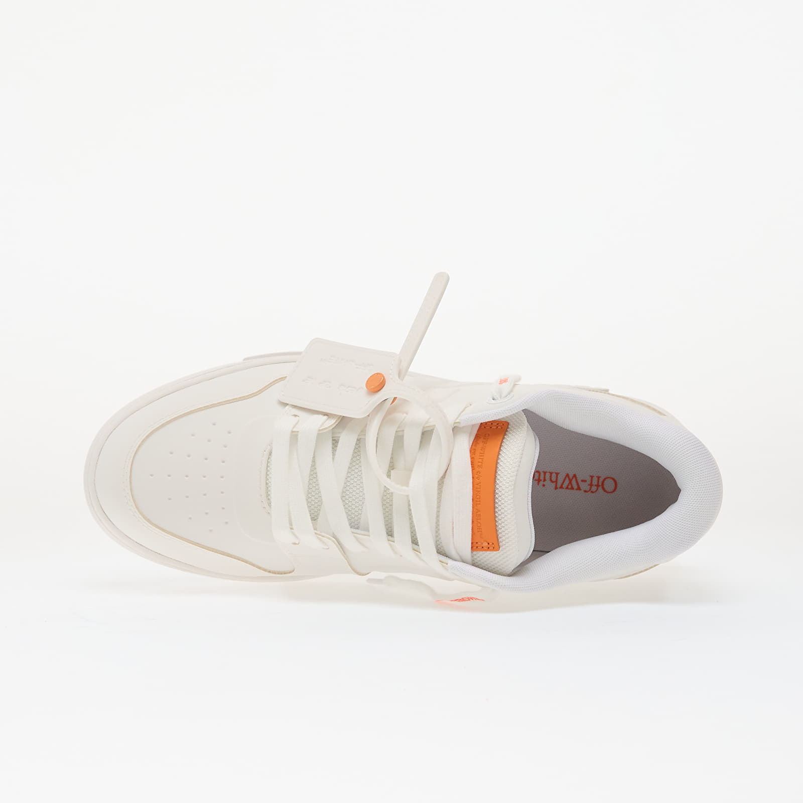 Herren Sneaker und Schuhe Off-White M-Out Of Office Molded-001 White - Orange
