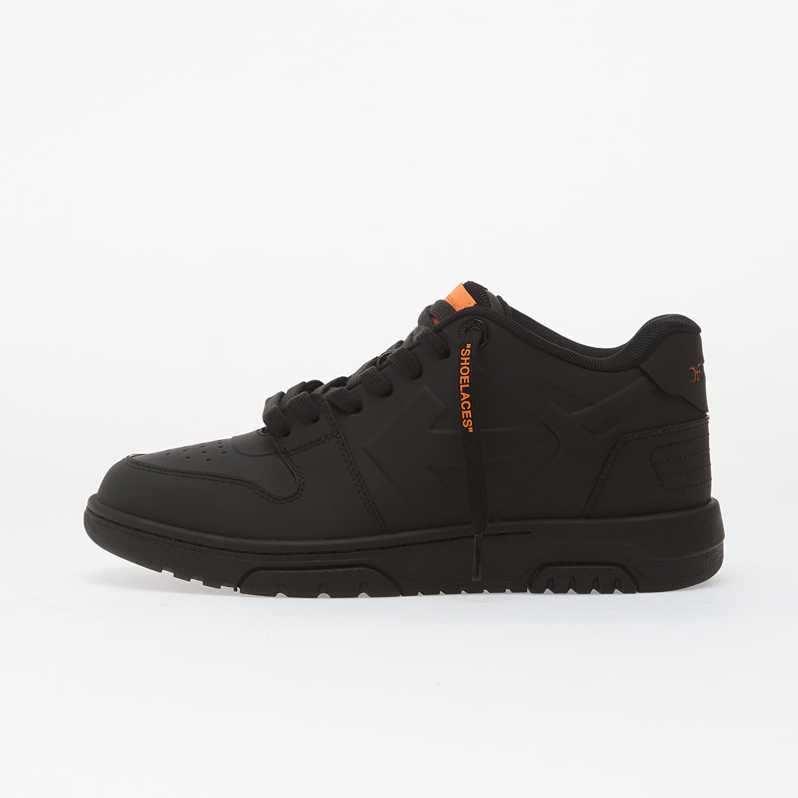 Ανδρικά παπούτσια Off-White M-Out Of Office Molded-001 Black - Orange