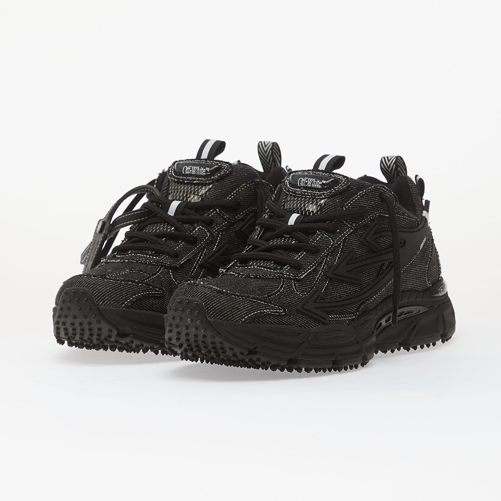 Buty damskie Off-White W-Denim Be Right Back-001 Black/ White