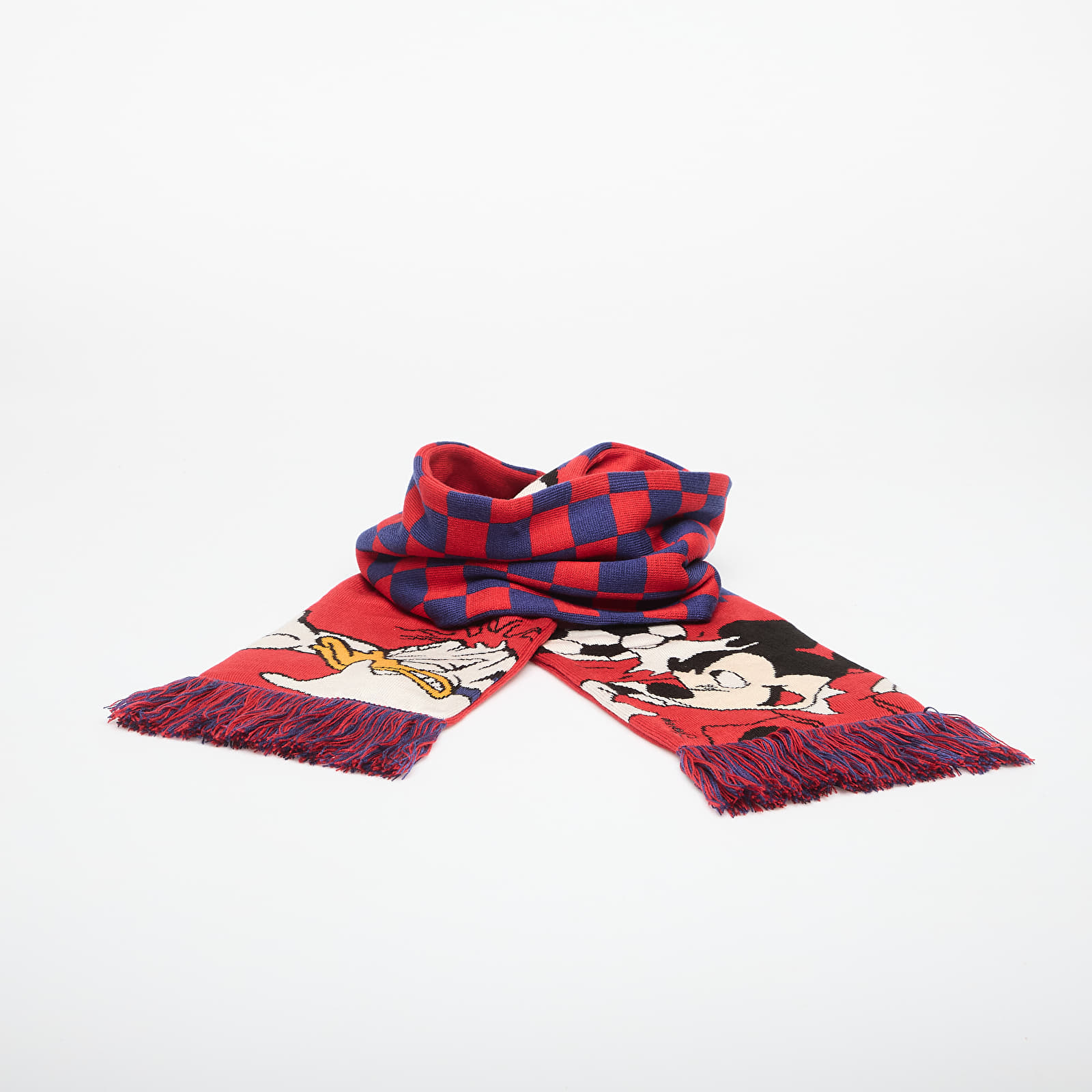 Sjaals adidas Brain Dead Disney Scarf Better Scarlet/ Victory Blue