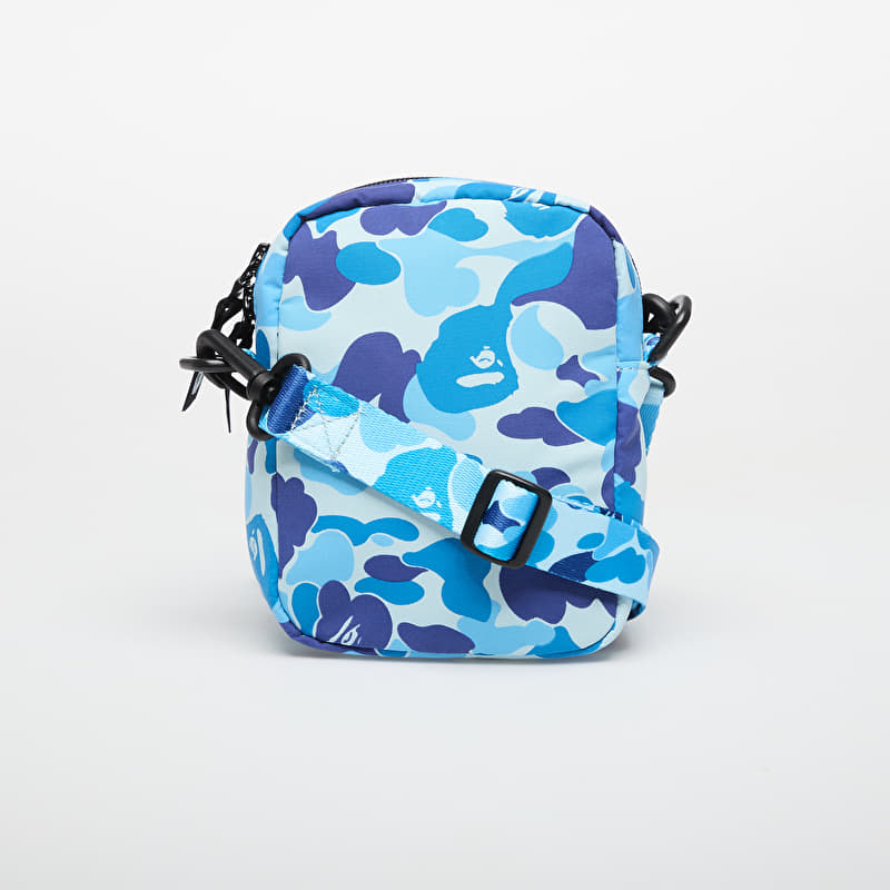 A BATHING APE Abc Camo Shark Mini Bag Blue | Footshop