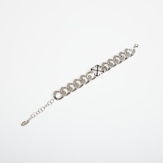 Brățară Off-White Bangle Bracelet Silver/ Black