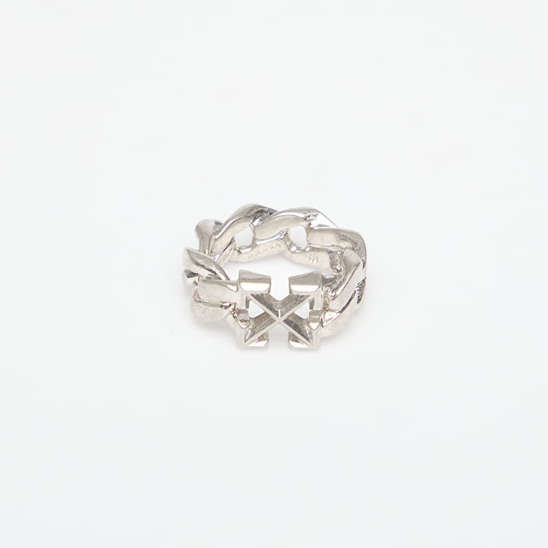 Off-White Arrow Ring Silver/ No Color
