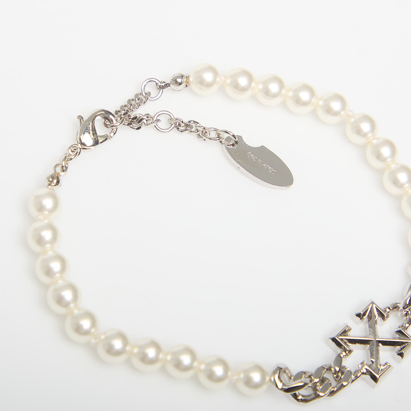 Narukvice Off-White Arrow Bracelet Silver/ No Color