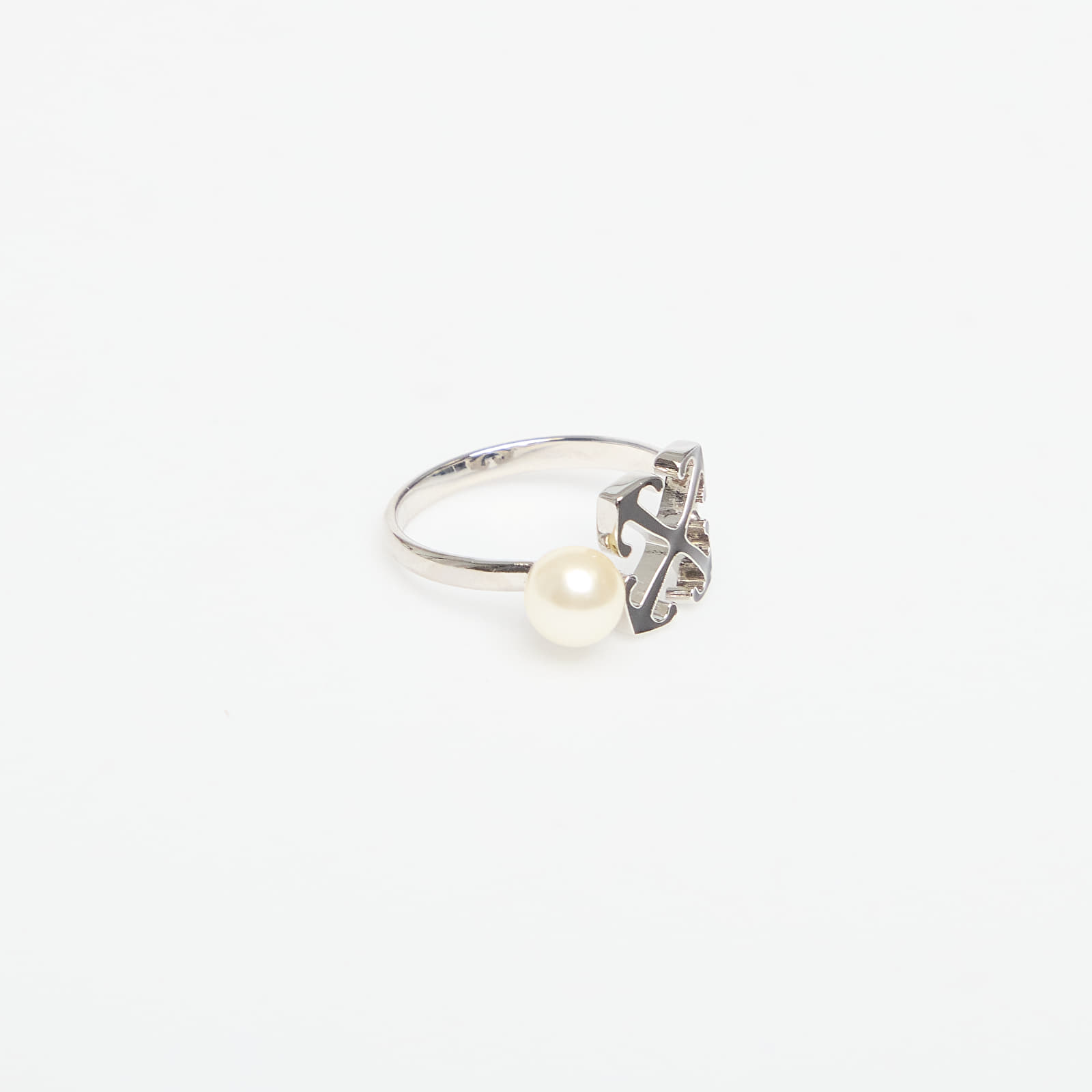 Sõrmused Off-White Ow Ring Silver/ Black