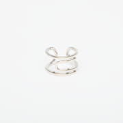 Off-White Arrow Ring Silver/ No Color