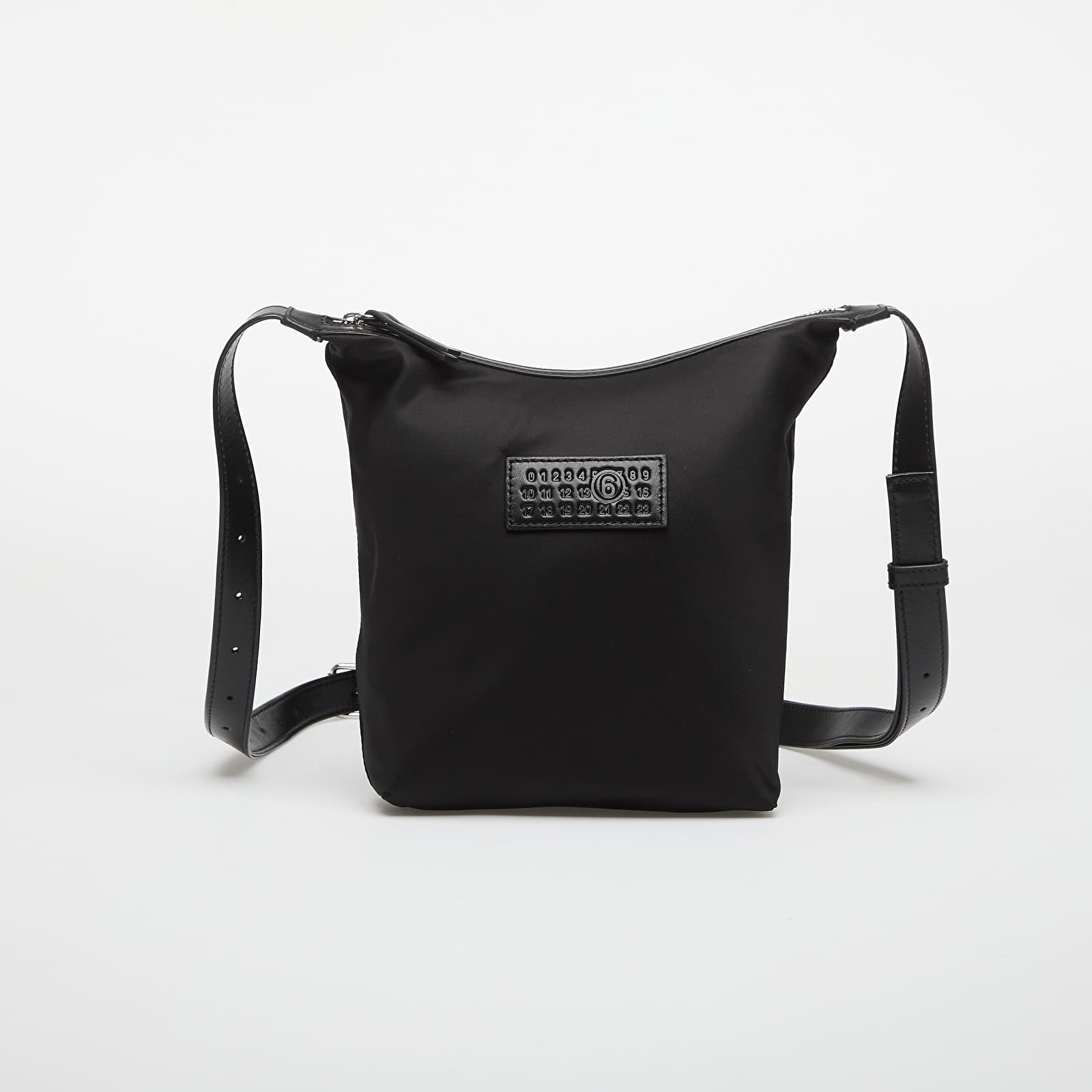 Crossbody-vesker MM6 Numeric Vertical Crossbody Bag Black