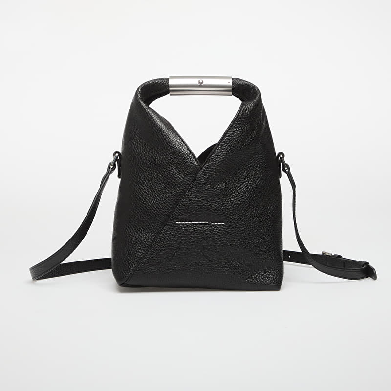 Geantă de mână MM6 Japanese Bag Jewel Handle Classic Black
