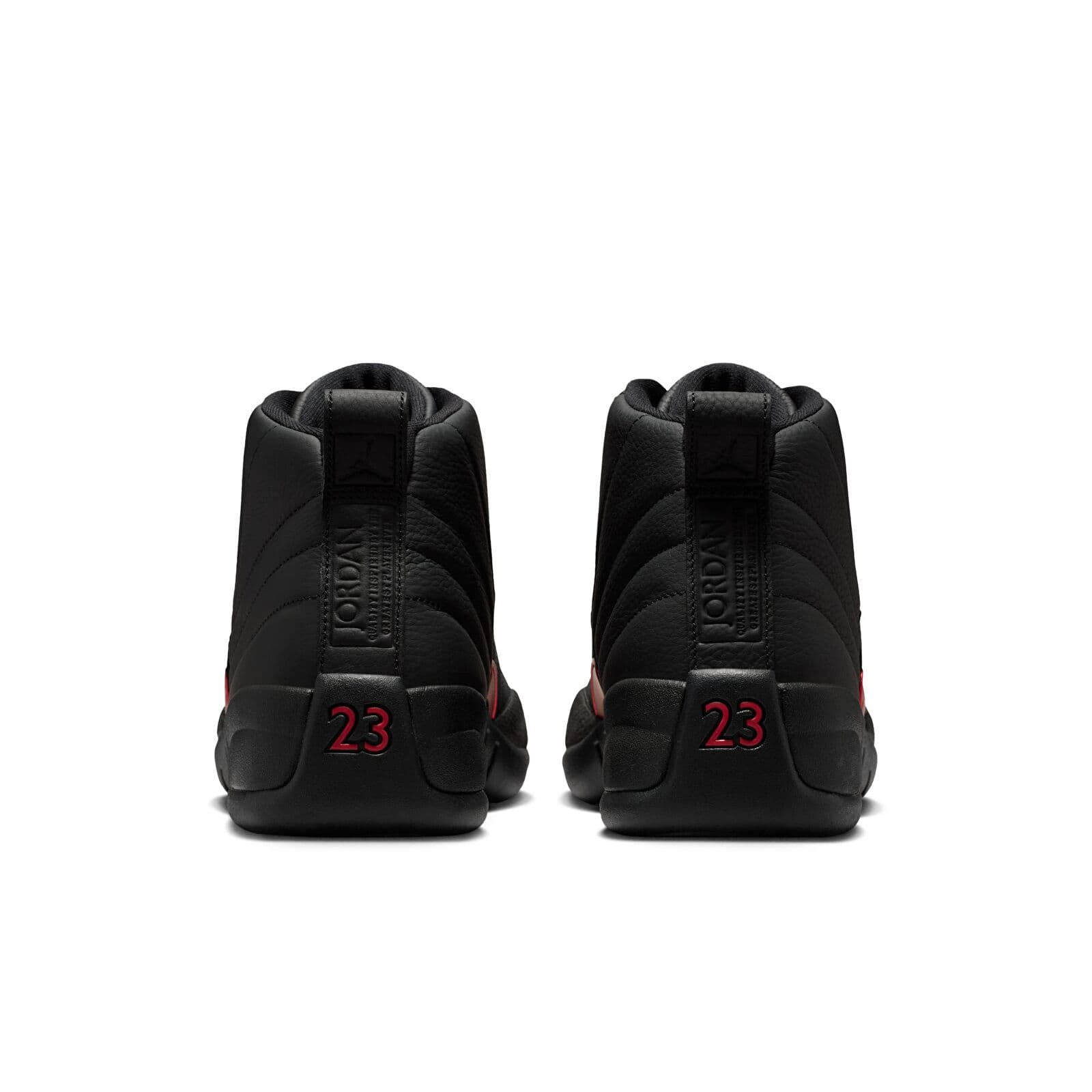 Herresko Air Jordan 12 Retro "Bloodline" Black/ Varsity Red