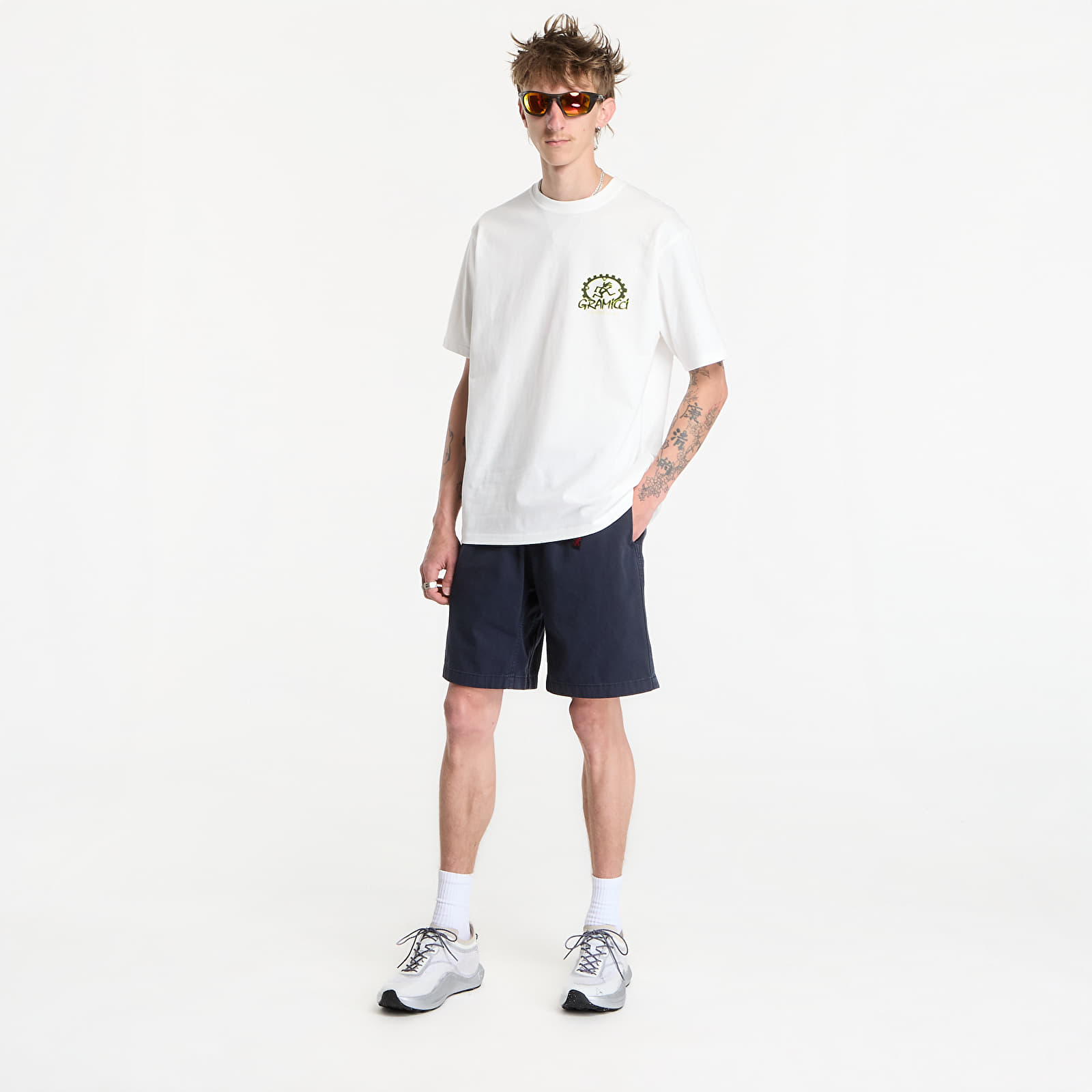Marškinėliai Gramicci Equipped For Dirt Tee UNISEX White