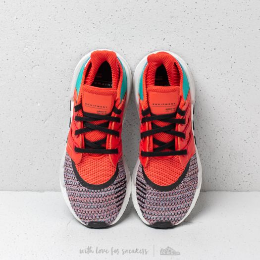 Adidas eqt white black orange 2025