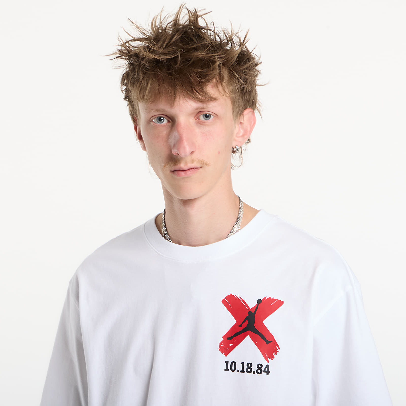 Camisetas Jordan Brooklyn Men's T-Shirt White