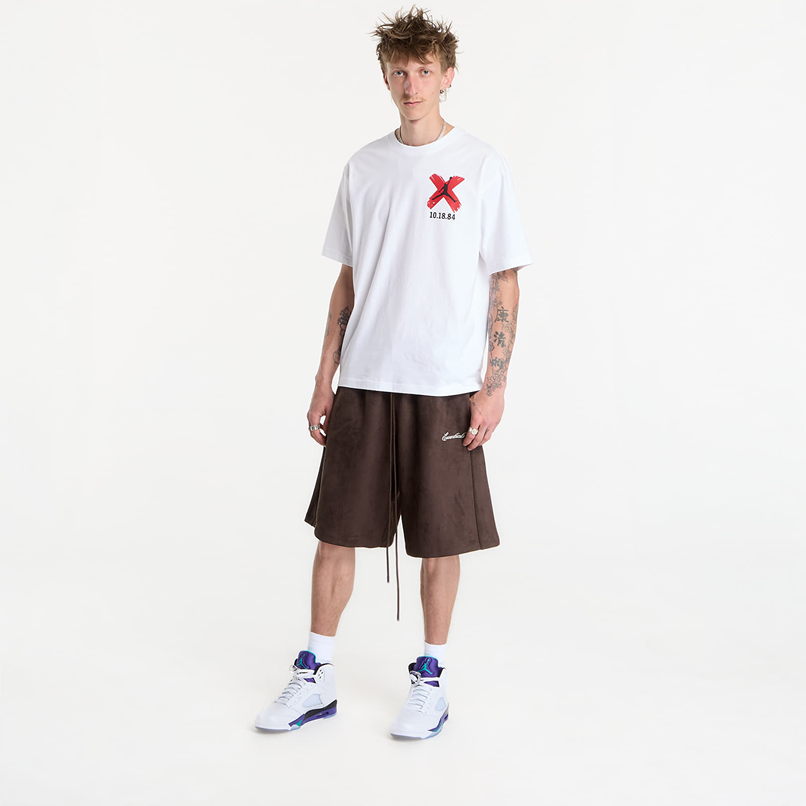 Camisetas Jordan Brooklyn Men's T-Shirt White