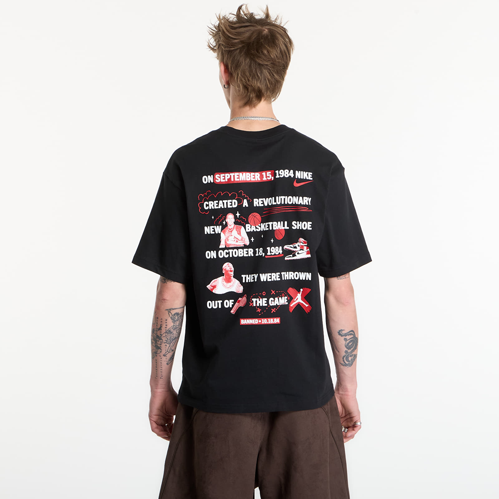 Camisetas Jordan Brooklyn Men's T-Shirt Black