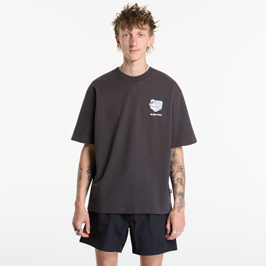 New Balance Grey Days Coffee Oversized T-Shirt Black Cement