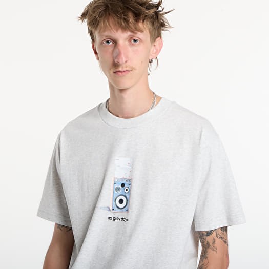 T-shirts New Balance Grey Days Speaker T-Shirt Ash Heather