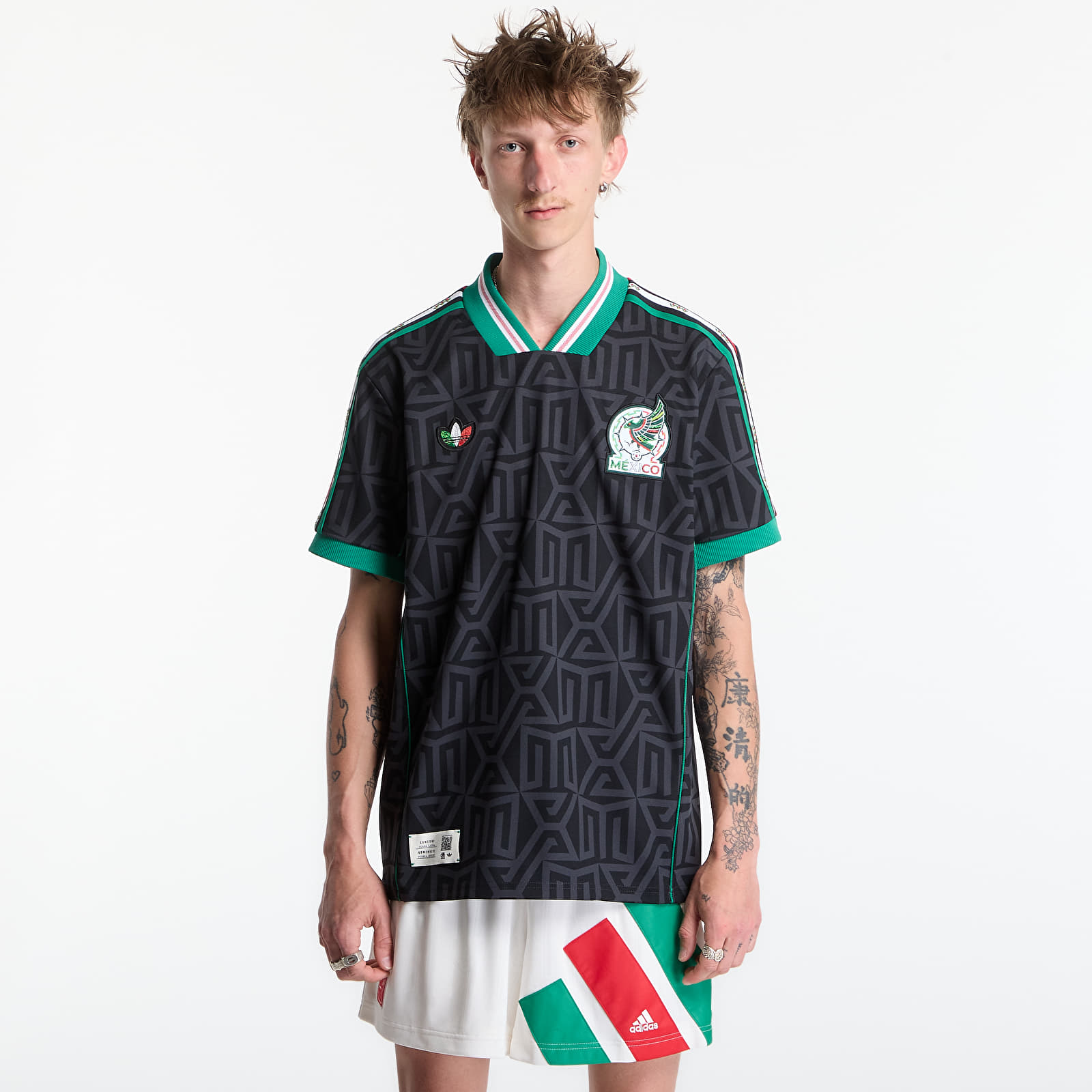 Džemperi adidas Mexico Someone Somewhere Lifestyler Jersey Black/ Carbon