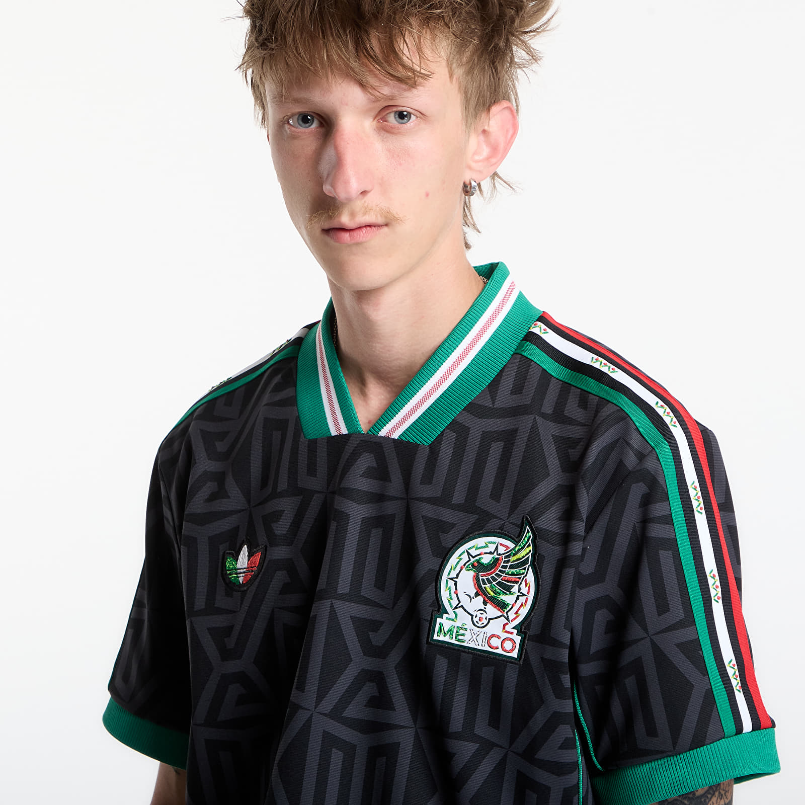 Džemperi adidas Mexico Someone Somewhere Lifestyler Jersey Black/ Carbon