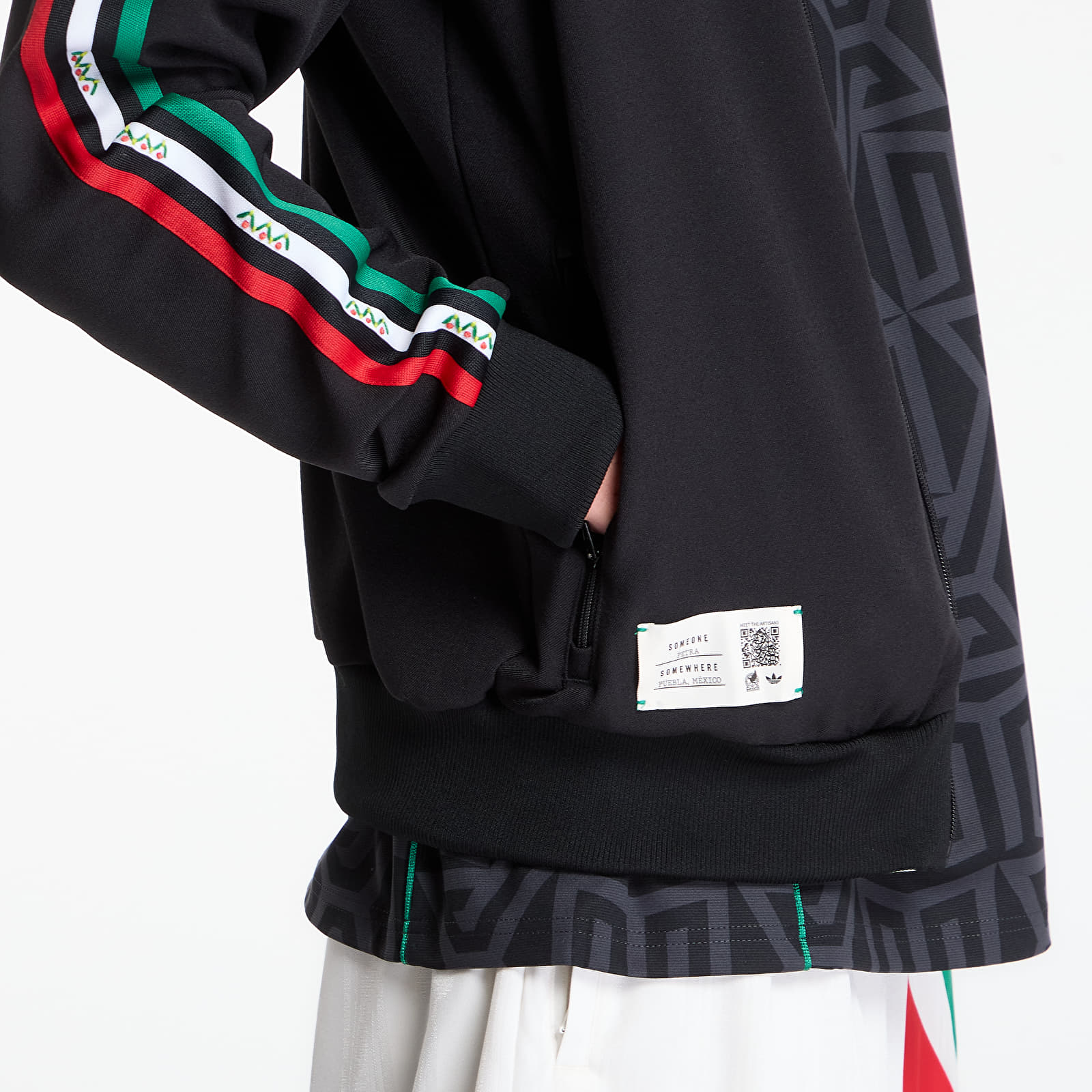 Hettegensere og sweatshirts adidas Mexico Someone Somewhere Track Top Black